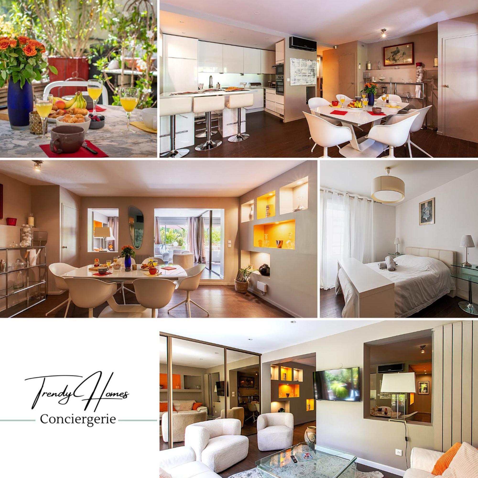 Montpellier-2Chambres-Grande Terrasse-Garage מראה חיצוני תמונה